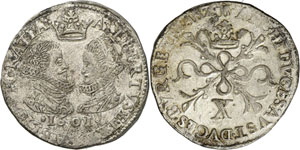 Brabant - 1/2 Florin d’argent 1601, ... 