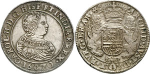 Brabant - Charles II, 1665-1700. Ducaton ... 