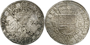 Brabant - Patagon 1694, Anvers. DE POIDS ... 