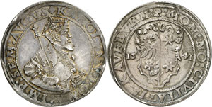 Kaufbeuren - Charles Quint, 1506-1555. Taler ... 