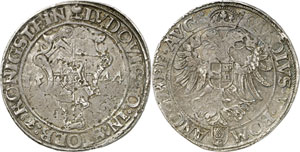 Stolberg - Ludwig II, 1535-1574. Taler au ... 