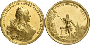 Saxe-Teschen - Albert, 1766-1822. Médaille ... 