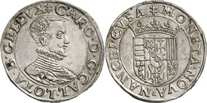 L orraine - Charles III, 1545-1608. Teston ... 
