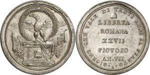 Rome - Médaille en argent au poids de 1 ... 