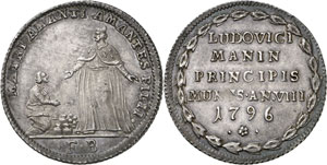 Venise - Oselle d’argent An VIII - 1796. ... 
