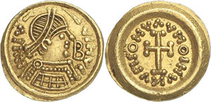 ITALIE  - Lombards. Perctarit, 672-688. ... 