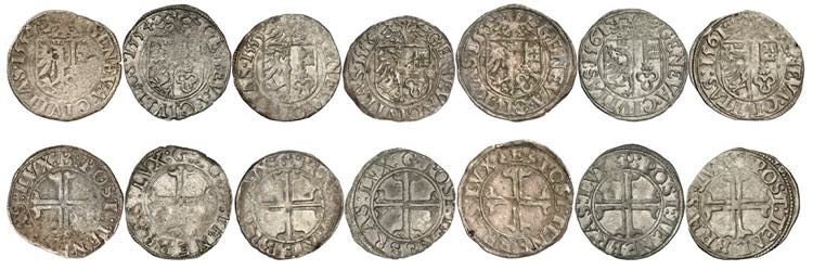 Lot de 7 pièces : Sol  1554 B, 1554 G, 1555 ... 