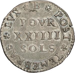 24 Sols 1645 B. · GENEVA  CIVITAS  ... 