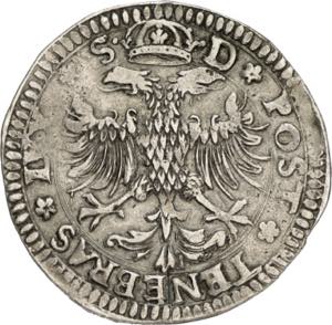 1/2 Taler 1641 S D.  GENEVA  CIVITAS ... 