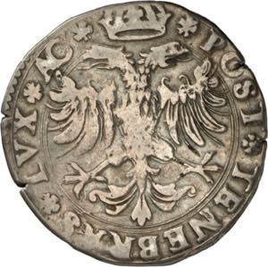 1/2 Taler 1659 AC.  GENEVA  CIVITAS ... 