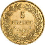 Louis-Philippe Ier, 1830-1848.  5 Francs ... 