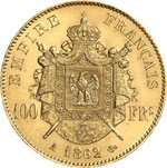 Second Empire, 1852-1870.  100 Francs 1862 ... 