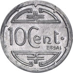 INDOCHINE - 10 Cent. 1945.  ESSAI en ... 