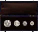 Georges I, 1863-1913.  Série de 4 monnaies ... 