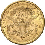 20 Dollars Coronet Head 1878 S, San ... 