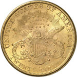 20 Dollars Coronet Head 1892 S, San ... 