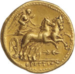 Italy. Bruttium, the Brettii.  Gold ... 