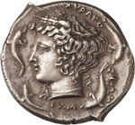 Italy. Sicily, Syracuse. Tetradrachm, c. 405 ... 