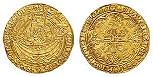 Henri VI, premier règne, 1422-1461.  Noble ... 