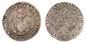 Savoie - Emmanuel-Philibert, 1553-1580.  ... 