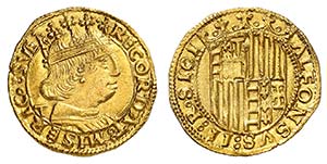 Naples - Royaume - Alphonse II, 1494-1495.  ... 