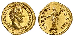 Antonin le Pieux 138-161. Aureus 151-152. ... 