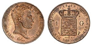 Willem I, 1815-1840.  1 Gulden 1819. ESSAI ... 