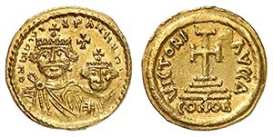 Héraclius 610-641. Solidus 613-629, ... 