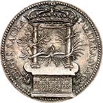 Carl XV, 1859-1872.  Médaille en argent ... 