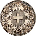 Confédération - 5 Francs 1912 B, Berne. ... 