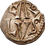 Genève - Charlemagne, 768-814.  Denier non ... 