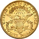 20 Dollars Coronet Head 1878 CC, Carson ... 