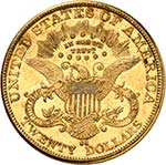 20 Dollars Coronet Head 1893 CC, Carson ... 