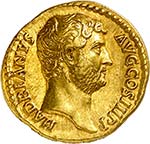 Hadrien, 117-138. Aureus ... 