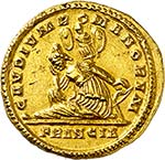 Constantin I, 306-337. Aureus 310-313, ... 