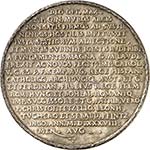 Médaille en argent 1538, par Peter ... 
