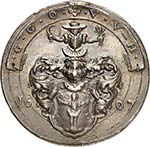 Hans Hoffman. Médaille en argent 1607, par ... 