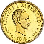 4 Pesos 1915, ... 