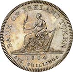 Georges III, 1760-1820.  Dollar de 6 ... 