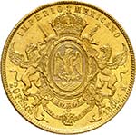 Maximilien, 1864-1867. 20 Pesos 1866 ... 