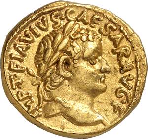 Vespasien 69-79. Aureus 69-70, Alexandrie ... 