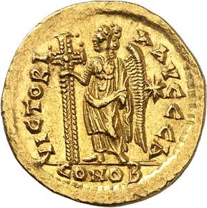 Marcien 450-457. Solidus, Constantinople. D ... 