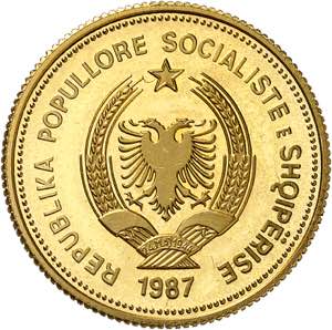 République Socialiste, 1946-1990. 100 Lekë ... 