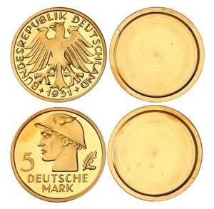 Allemagne de lOuest, 1949-1990. 5 Mark ... 