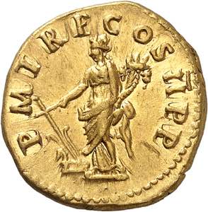 Trajan 98-117. Aureus 98-99, Rome. IMP CAES ... 