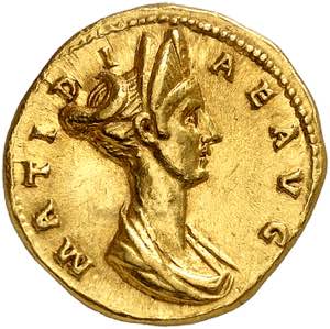 Plotine, épouse de Trajan et Matidia, ... 
