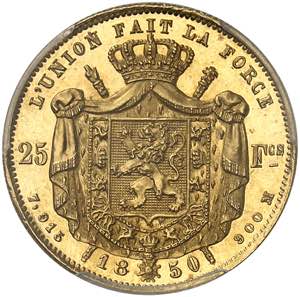 Royaume de Belgique. Léopold I, 1831-1865. ... 