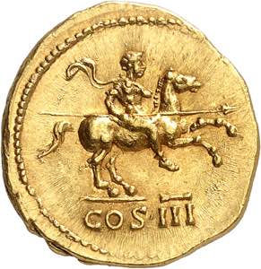 Hadrien 117-138. Aureus 125-128, Rome. ... 