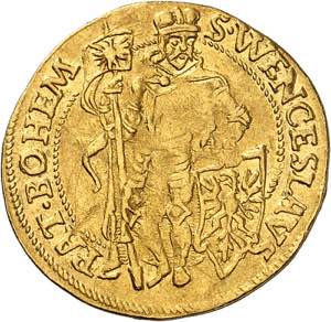 Matthias II, 1612-1619. Ducat 1612, Prague. ... 
