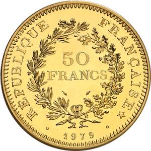 Cinquième République, 1958-. 50 Francs ... 